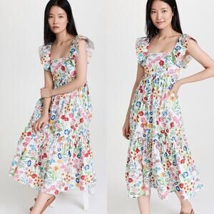 CARA CARA Darby Floral Midi Dress